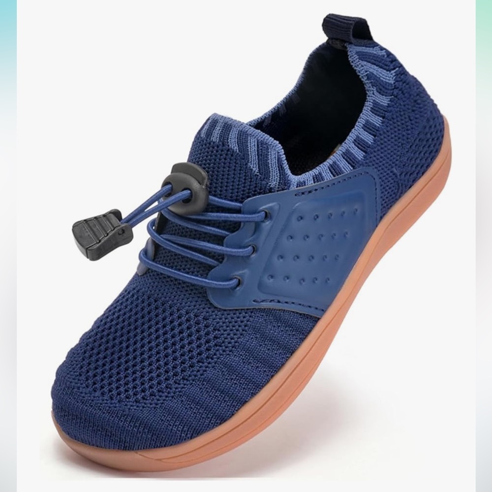 NWT Shoes Toddler Minimalist Wide Barefoot Naturally Aqua Sneakers Boys Girls